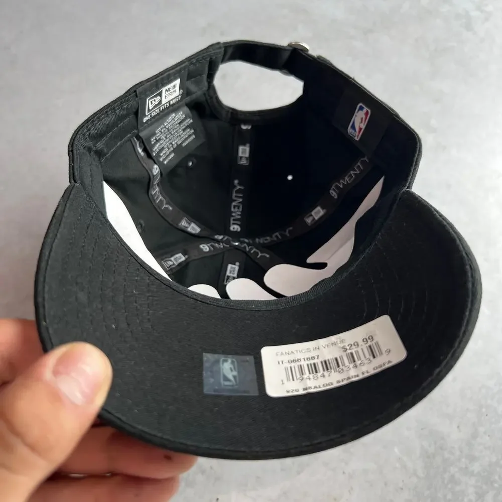 Spain Flag New Era NBA Logo Venue Collection 9Twenty Adjustable Dad Hat Cap NWT
